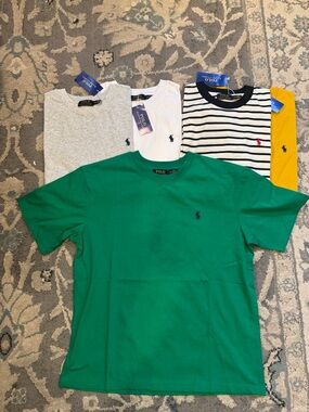 Polo Ralph Lauren Green Crewneck Tee (Pony Logo)